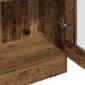 vidaXL Ντουλάπι Όψη Παλαιού Ξύλου 82,5x30,5x185 εκ. Επεξεργασμένο Ξύλο
