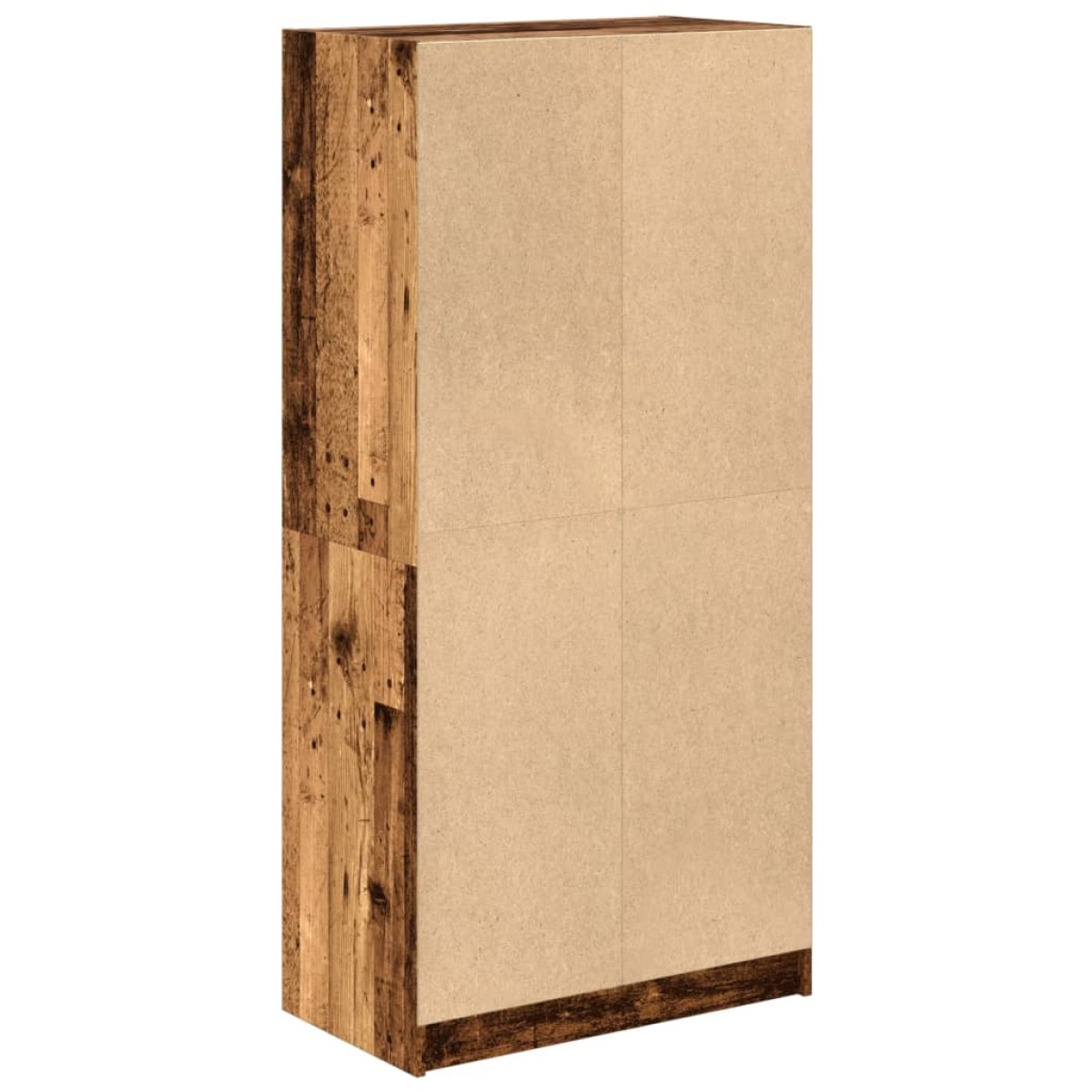 vidaXL Ντουλάπα με Πόρτες Όψη Παλαιού Ξύλου 68x37x142 εκ. Επεξ. Ξύλο