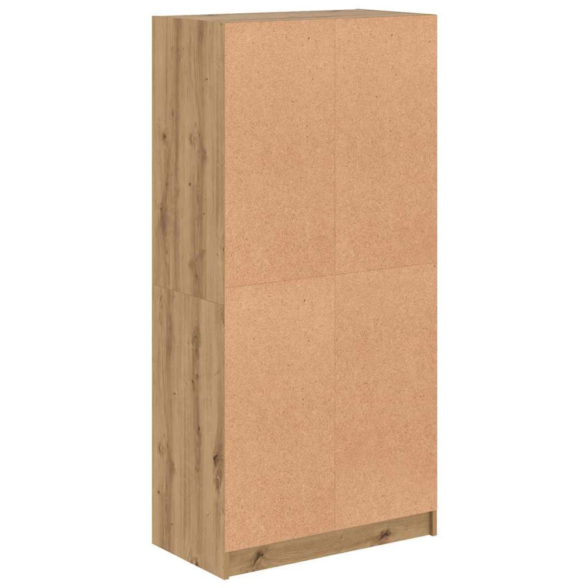 vidaXL Ντουλάπα με Πόρτες Αρτισιανή Δρυς 68x37x142 εκ. Επεξ. Ξύλο