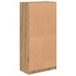 vidaXL Ντουλάπα με Πόρτες Αρτισιανή Δρυς 68x37x142 εκ. Επεξ. Ξύλο