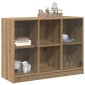 vidaXL Ντουλάπι Artisian Δρυς 102x37x75,5 εκ. από Επεξεργασμένο Ξύλο