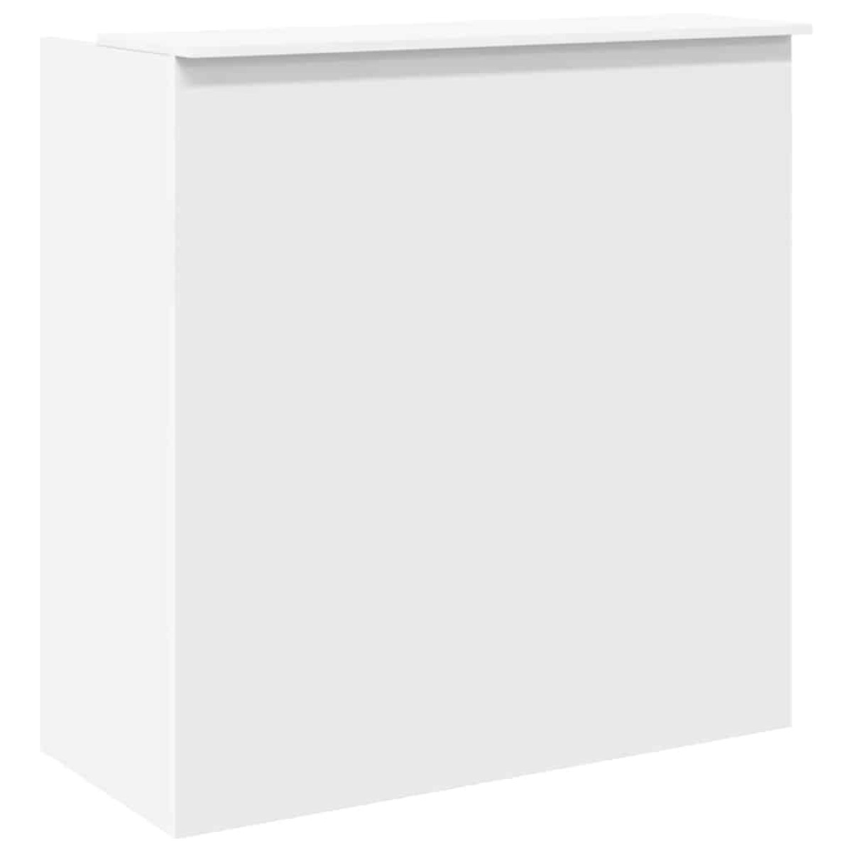 vidaXL Γραφείο Υποδοχής Λευκό 100x50x103,5 εκ. από Τεχνητό Ξύλο