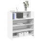 vidaXL Γραφείο Υποδοχής Λευκό 100x50x103,5 εκ. από Τεχνητό Ξύλο