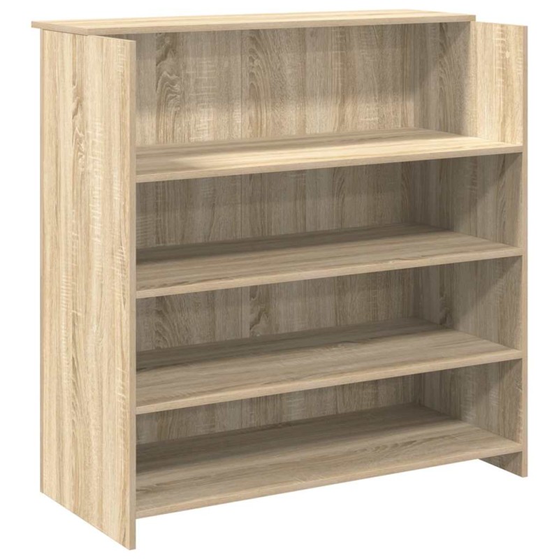 vidaXL Γραφείο Υποδοχής από Ξύλο Sonoma Δρυς 100x50x103,5 εκ. από Τεχνητό Ξύλο