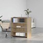 vidaXL Γραφείο Υποδοχής από Ξύλο Sonoma Δρυς 100x50x103,5 εκ. από Τεχνητό Ξύλο