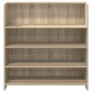 vidaXL Γραφείο Υποδοχής από Ξύλο Sonoma Δρυς 100x50x103,5 εκ. από Τεχνητό Ξύλο