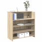 vidaXL Γραφείο Υποδοχής από Ξύλο Sonoma Δρυς 100x50x103,5 εκ. από Τεχνητό Ξύλο