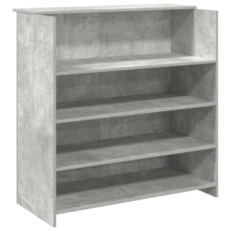 vidaXL Γραφείο υποδοχής 100x50x103,5 εκ. Επεξεργασμένο Ξύλο