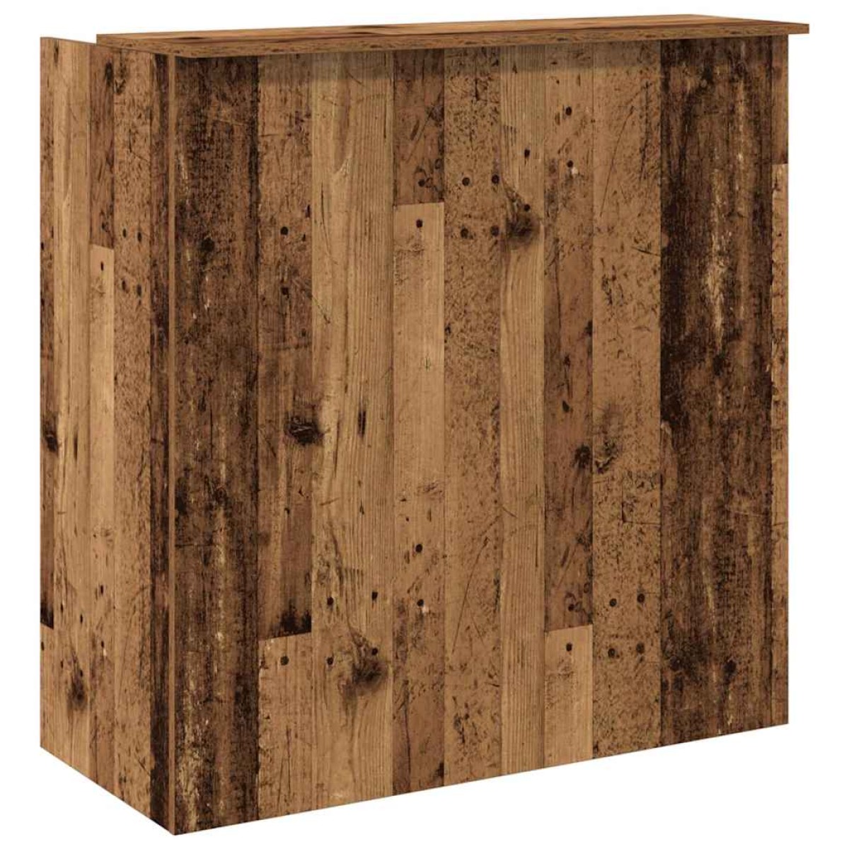 vidaXL Γραφείο υποδοχής Παλιό Ξύλο 100x50x103,5 εκ. Επεξεργασμένο Ξύλο
