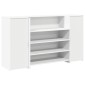 vidaXL Γραφείο Υποδοχής Λευκό 180x50x103,5 εκ. από Τεχνητό Ξύλο