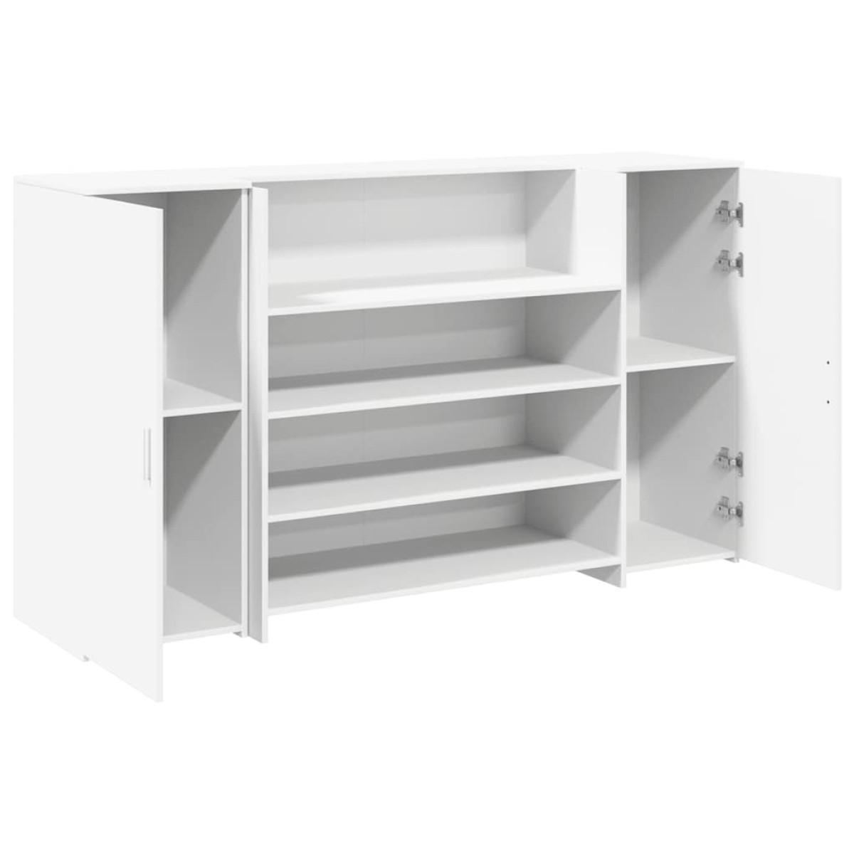 vidaXL Γραφείο Υποδοχής Λευκό 180x50x103,5 εκ. από Τεχνητό Ξύλο