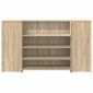 vidaXL Γραφείο υποδοχής Sonoma Δρυς 180x50x103,5εκ. Επεξεργασμένο Ξύλο