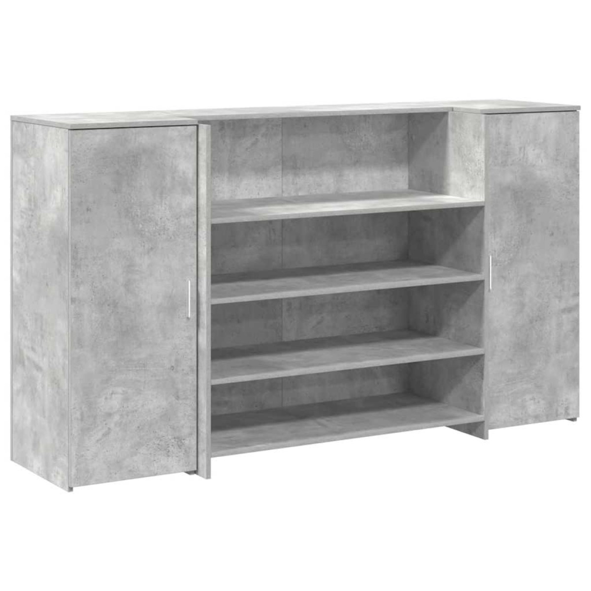 vidaXL Γραφείο υποδοχής 180x50x103,5εκ. Επεξεργασμένο Ξύλο
