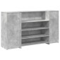 vidaXL Γραφείο υποδοχής 180x50x103,5εκ. Επεξεργασμένο Ξύλο