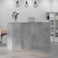 vidaXL Γραφείο υποδοχής 180x50x103,5εκ. Επεξεργασμένο Ξύλο