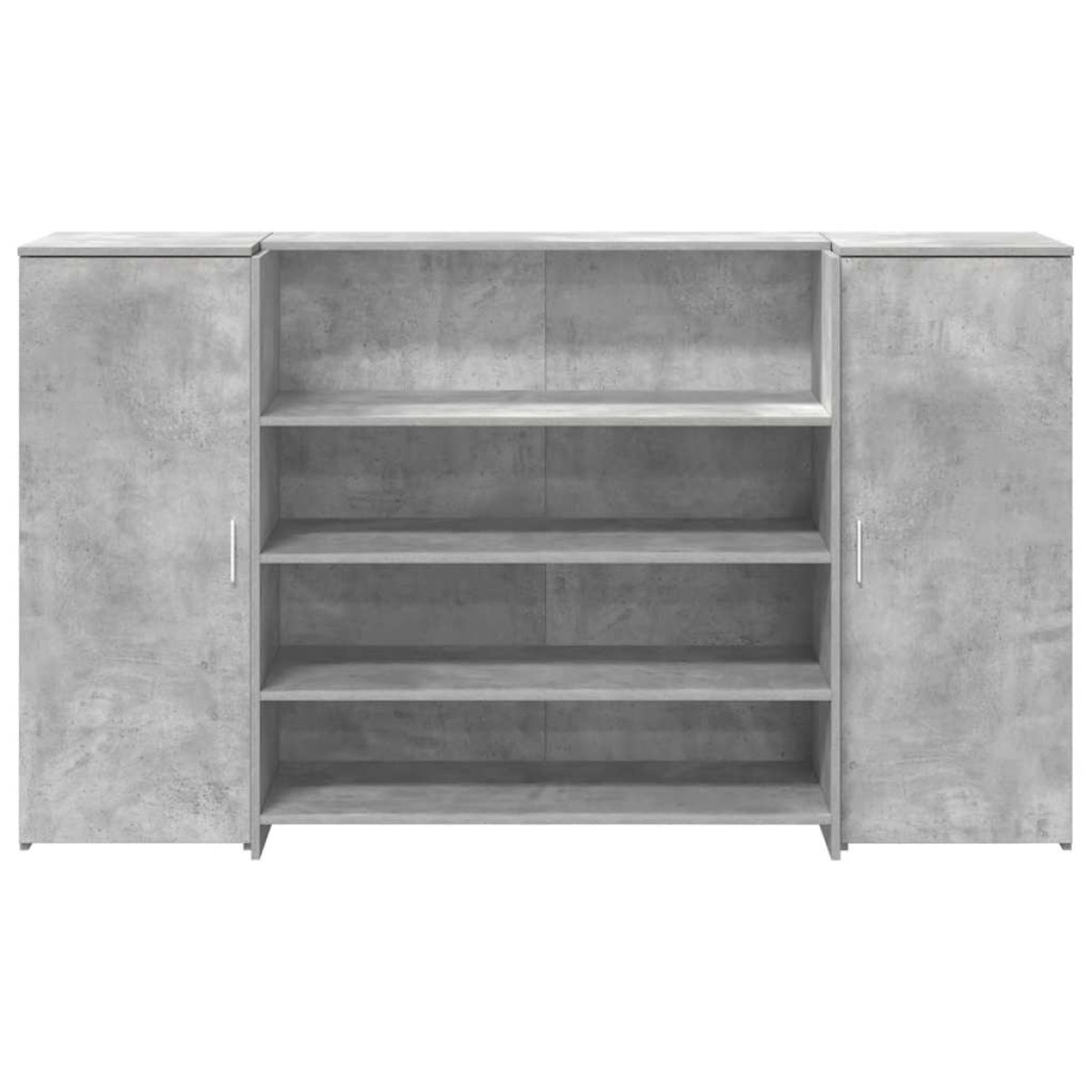 vidaXL Γραφείο υποδοχής 180x50x103,5εκ. Επεξεργασμένο Ξύλο