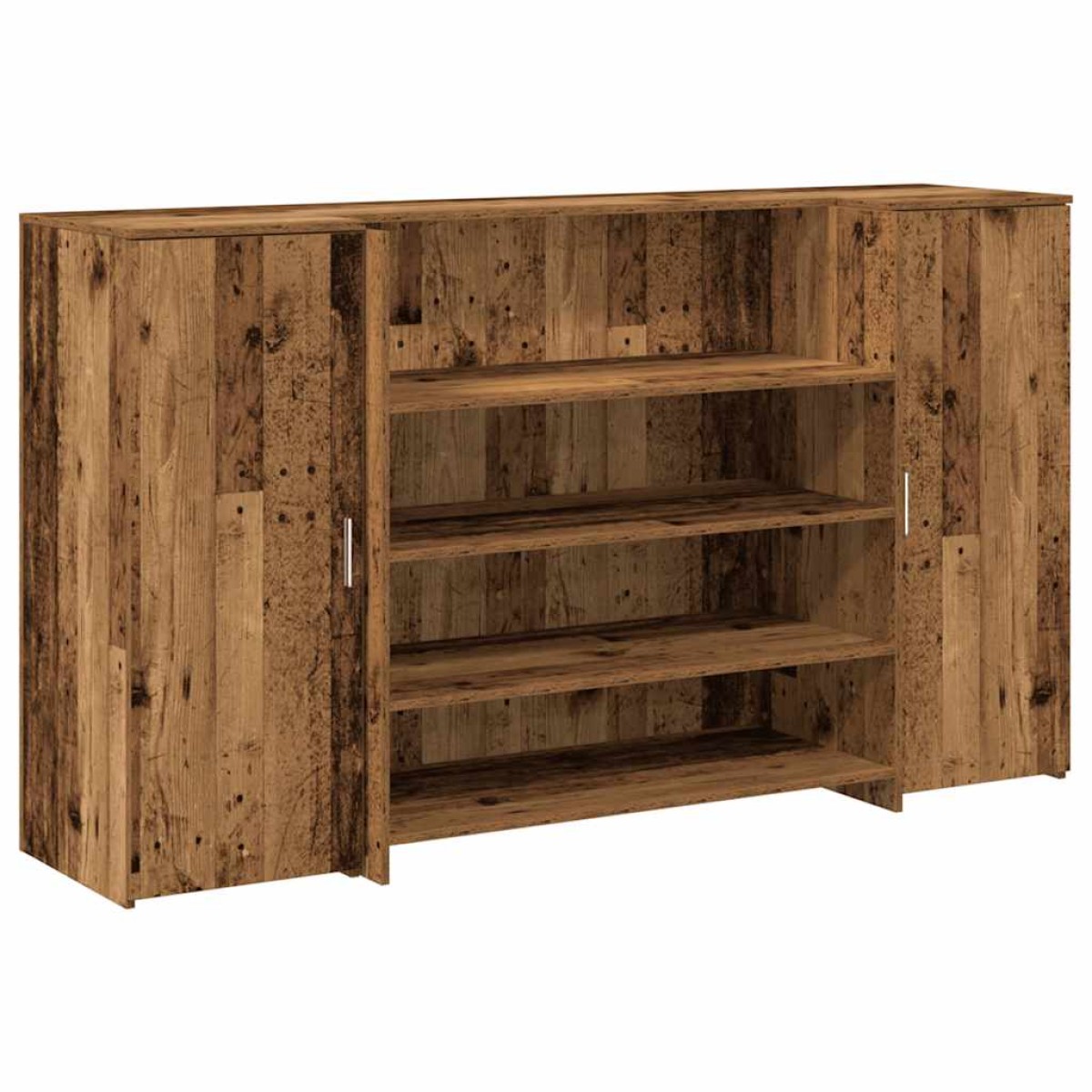 vidaXL Γραφείο υποδοχής Παλιό Ξύλο 180x50x103,5 εκ. Επεξεργασμένο Ξύλο