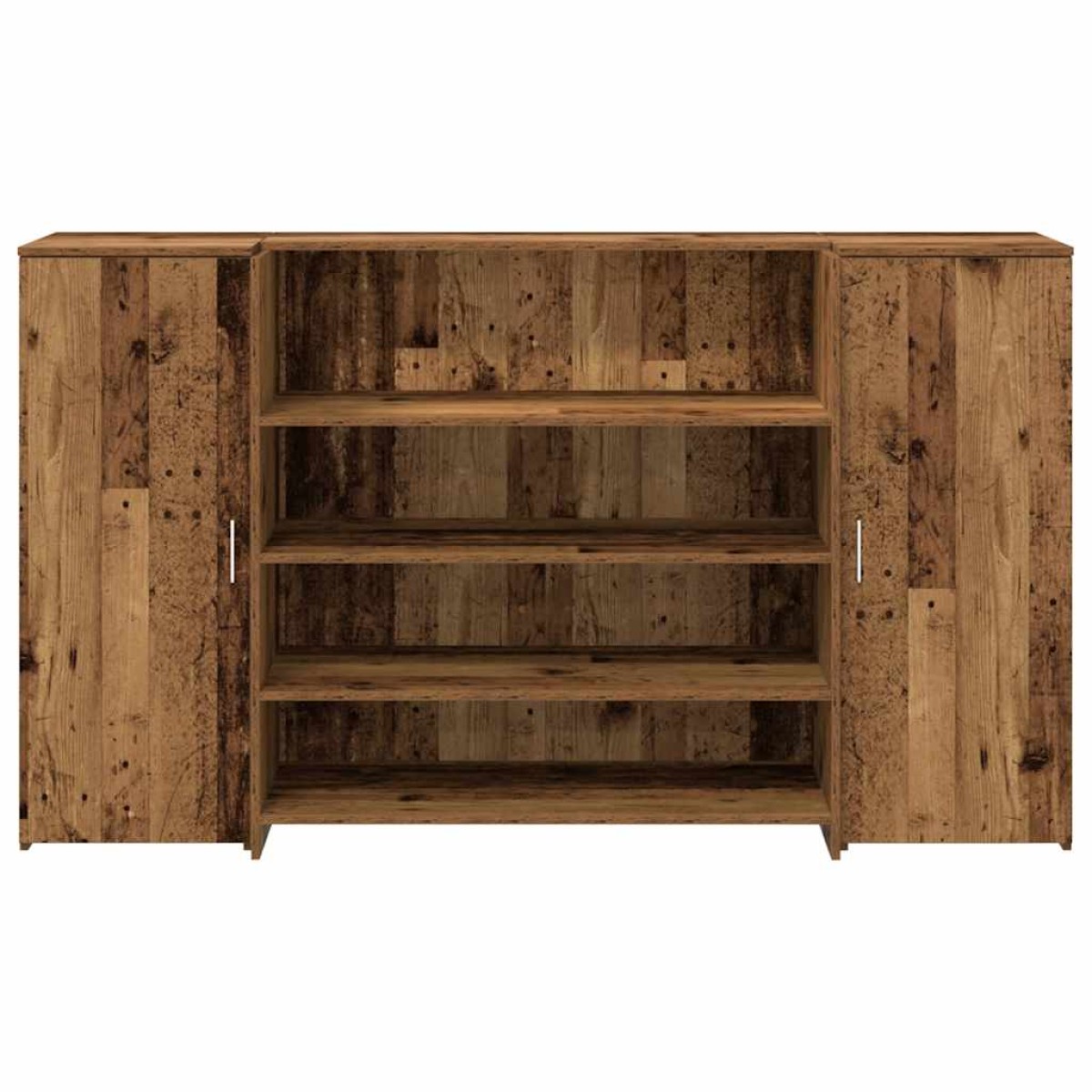 vidaXL Γραφείο υποδοχής Παλιό Ξύλο 180x50x103,5 εκ. Επεξεργασμένο Ξύλο