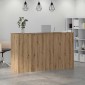 vidaXL Γραφείο υποδοχής 180x50x103,5 εκ. Επεξεργασμένο Ξύλο