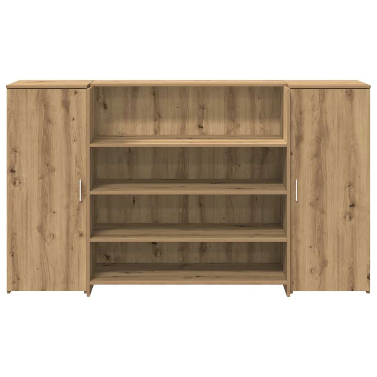 vidaXL Γραφείο υποδοχής 180x50x103,5 εκ. Επεξεργασμένο Ξύλο