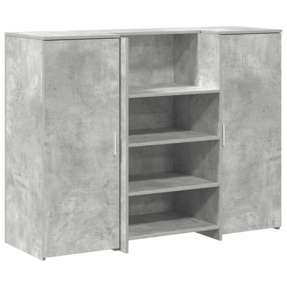 vidaXL Γραφείο υποδοχής 135x50x103,5 εκ. Επεξεργασμένο Ξύλο