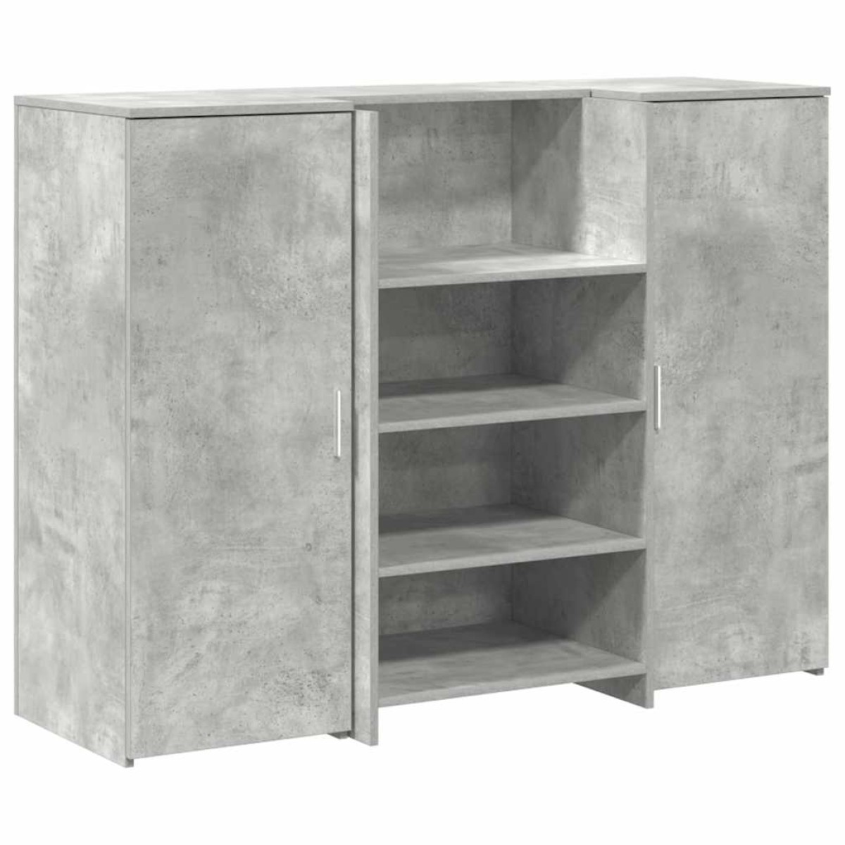 vidaXL Γραφείο υποδοχής 135x50x103,5 εκ. Επεξεργασμένο Ξύλο