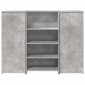 vidaXL Γραφείο υποδοχής 135x50x103,5 εκ. Επεξεργασμένο Ξύλο