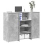 vidaXL Γραφείο υποδοχής 135x50x103,5 εκ. Επεξεργασμένο Ξύλο