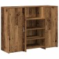 vidaXL Γραφείο υποδοχής Παλιό Ξύλο 135x50x103,5 εκ. Επεξεργασμένο Ξύλο