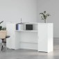 vidaXL Γραφείο Υποδοχής Λευκό 180x50x103,5 εκ. από Τεχνητό Ξύλο