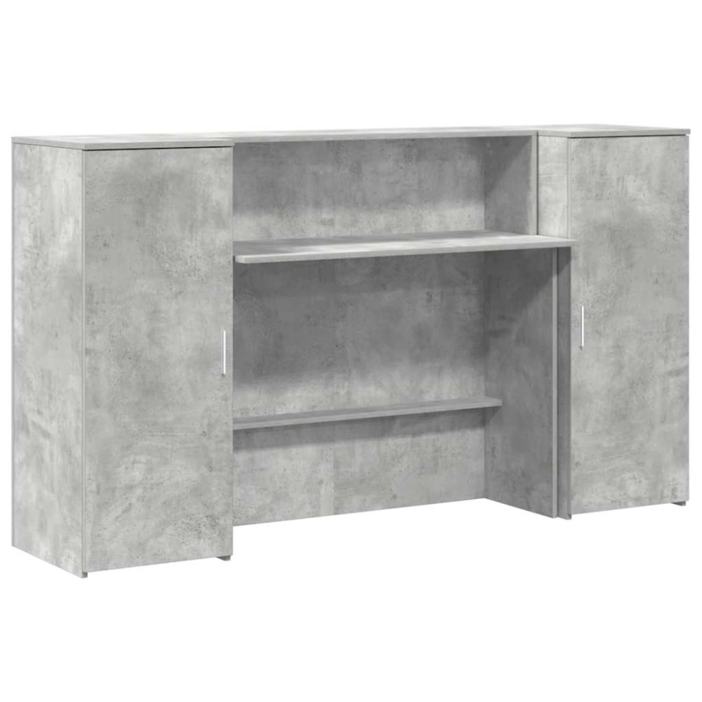 vidaXL Γραφείο υποδοχής 180x50x103,5 εκ. Επεξεργασμένο Ξύλο