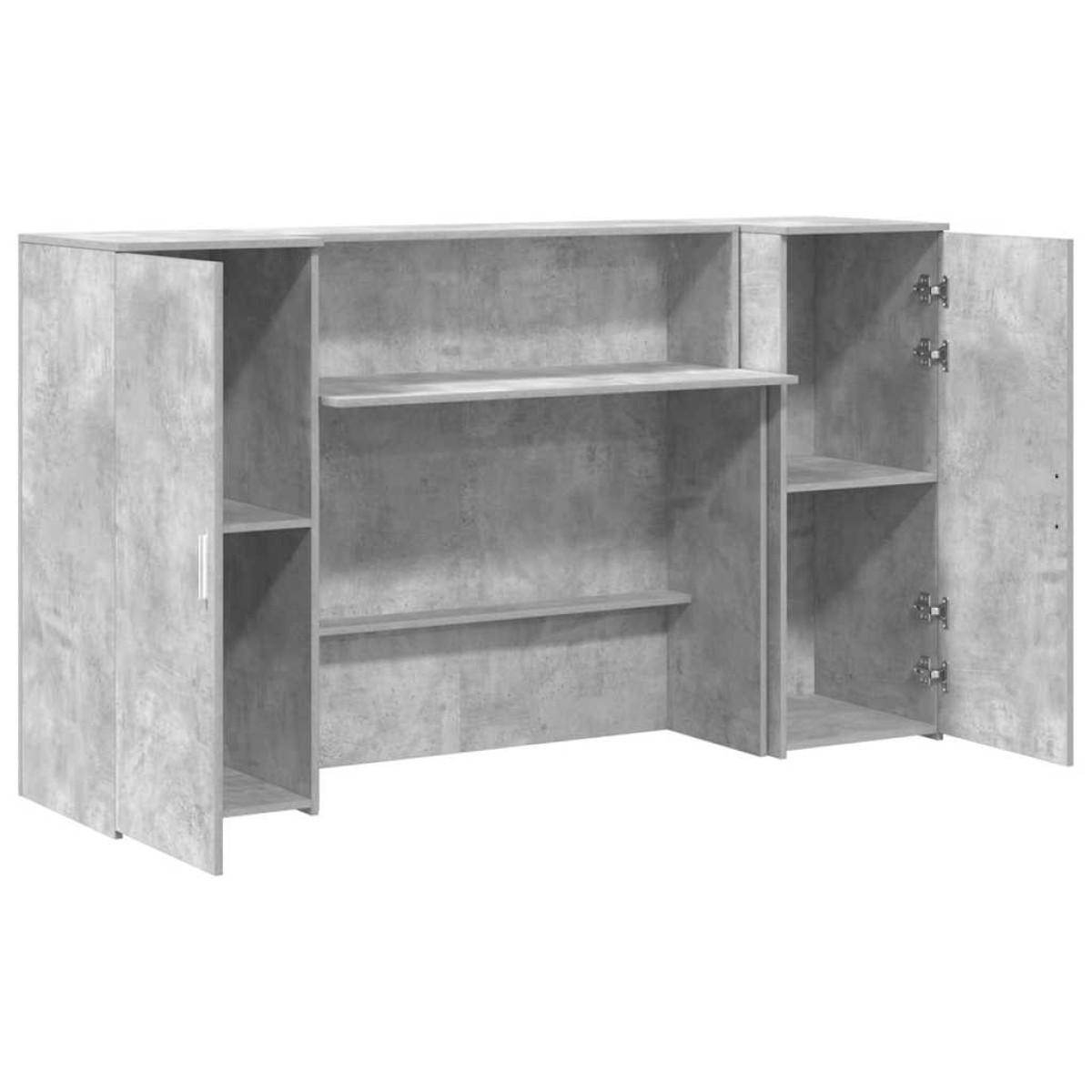 vidaXL Γραφείο υποδοχής 180x50x103,5 εκ. Επεξεργασμένο Ξύλο