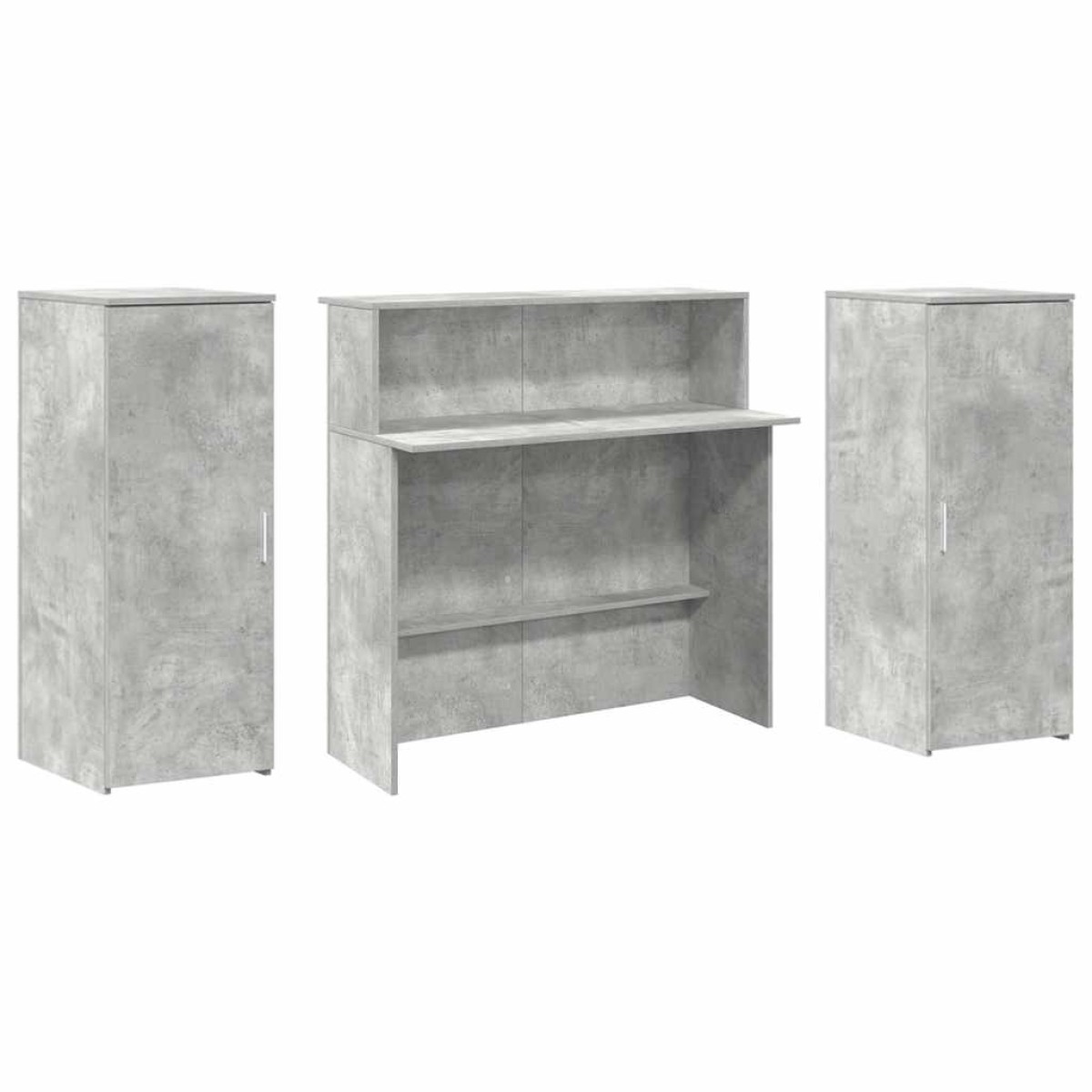 vidaXL Γραφείο υποδοχής 180x50x103,5 εκ. Επεξεργασμένο Ξύλο