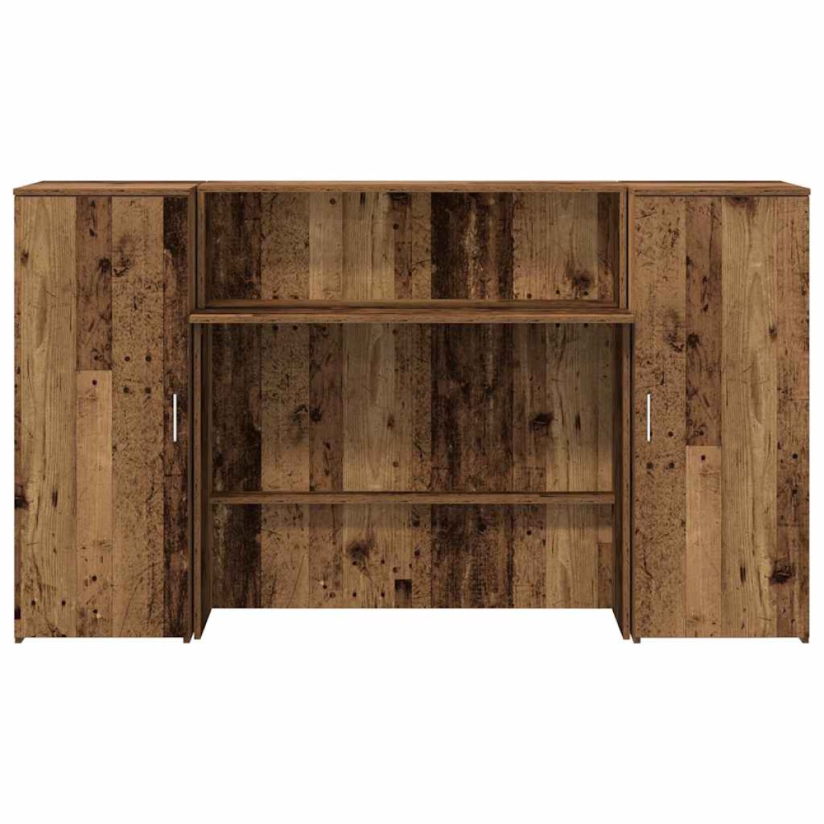 vidaXL Γραφείο υποδοχής Παλιό Ξύλο 180x50x103,5 εκ. Επεξεργασμένο Ξύλο