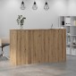 vidaXL Γραφείο υποδοχής 180x50x103,5 εκ. Επεξεργασμένο Ξύλο