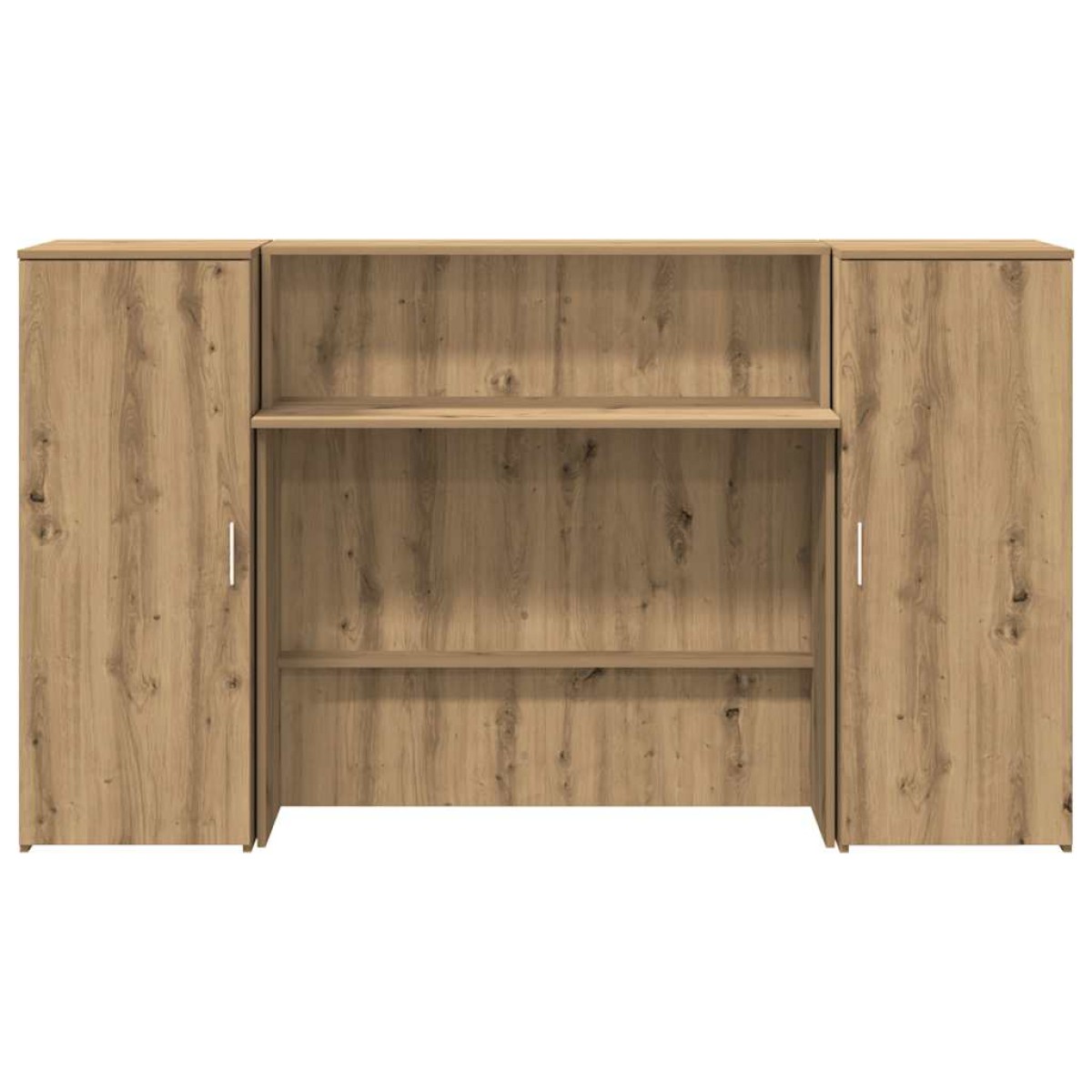 vidaXL Γραφείο υποδοχής 180x50x103,5 εκ. Επεξεργασμένο Ξύλο