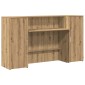 vidaXL Γραφείο υποδοχής 180x50x103,5 εκ. Επεξεργασμένο Ξύλο