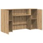vidaXL Γραφείο υποδοχής 180x50x103,5 εκ. Επεξεργασμένο Ξύλο
