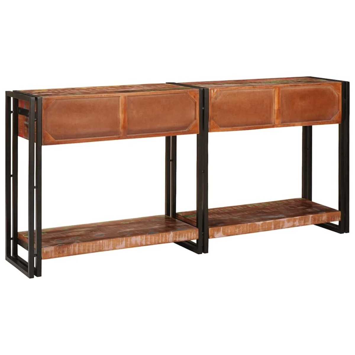 vidaXL Τραπέζια Κονσόλες 2 τμχ. Πολύχρωμο 161 x 33 x 75 εκ