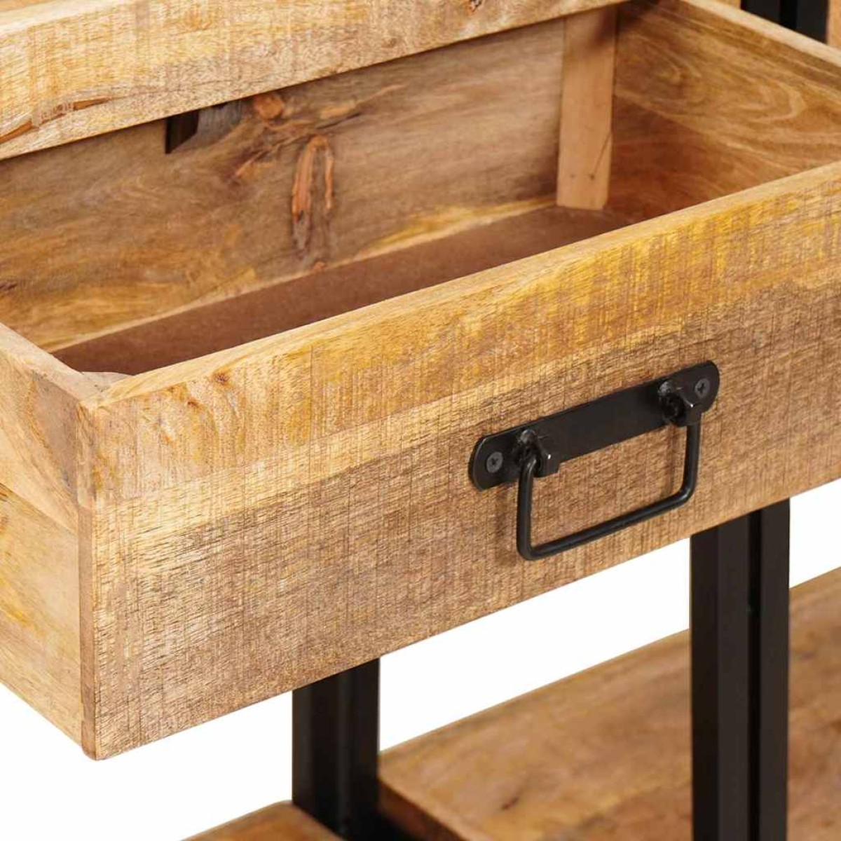 vidaXL Τραπέζια Κονσόλες 2 τμχ. Καφέ 200 x 33 x 75 εκ