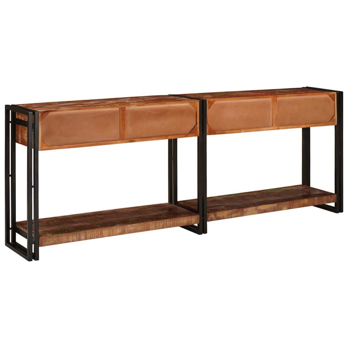vidaXL Τραπέζια Κονσόλες 2 τμχ. Πολύχρωμο 200 x 33 x 75 εκ