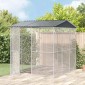 vidaXL Κλουβί Πουλιών Ανθρακί 227 x 310 x 247 εκ Επικαλυμμένος Χάλυβας