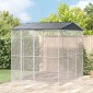 vidaXL Κλουβί Πουλιών Ανθρακί 227 x 310 x 247 εκ Επικαλυμμένος Χάλυβας