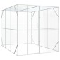 vidaXL Κλουβί Πουλιών Ανθρακί 210 x 304 x 213 εκ Επικαλυμμένος Χάλυβας