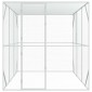 vidaXL Κλουβί Πουλιών Ανθρακί 210 x 304 x 213 εκ Επικαλυμμένος Χάλυβας