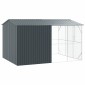 vidaXL Κλουβί Πουλιών Ανθρακί 430 x 310 x 247 εκ Επικαλυμμένος Χάλυβας