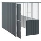 vidaXL Κλουβί Πουλιών Ανθρακί 165 x 318 x 200 εκ Επικαλυμμένος Χάλυβας