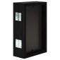 vidaXL Διπλή Κορνίζα Κολάζ Μαύρη 2 x (21 x 29,7 εκ.)