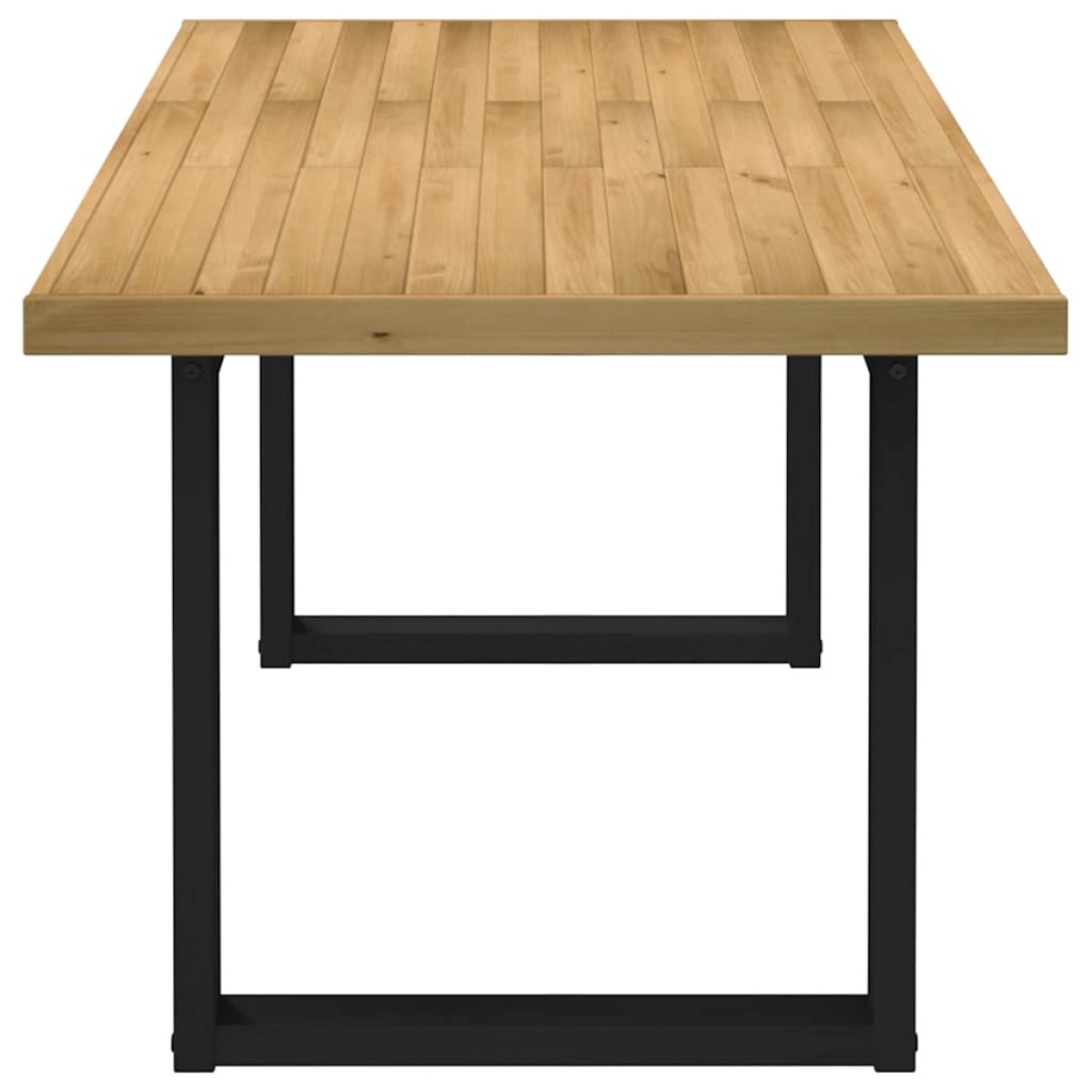 vidaXL Τραπεζαρία "NOAIN" Πόδια σε σχήμα U 180x90x75 cm