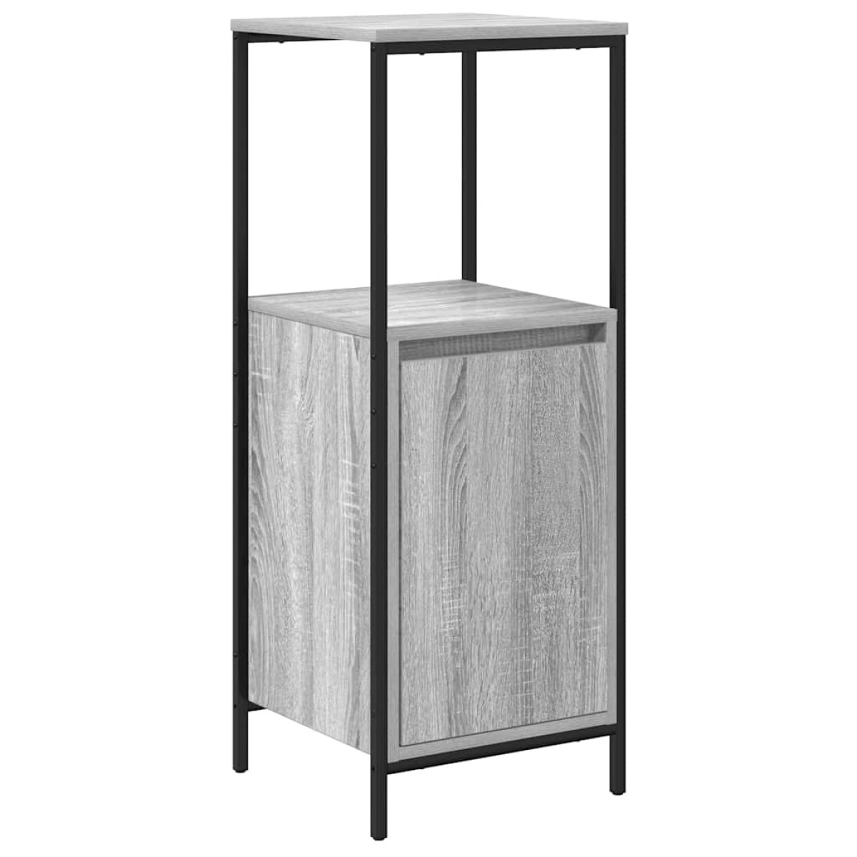 vidaXL Σετ Επίπλων Μπάνιου 5 τμχ. Γκρι 36 x 35 x 165 εκ
